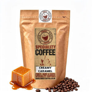 Creamy Caramel Flavoured Coffee