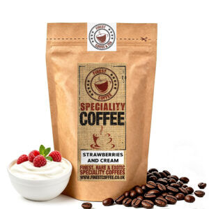 Strawberries and Cream Flavoured Coffee