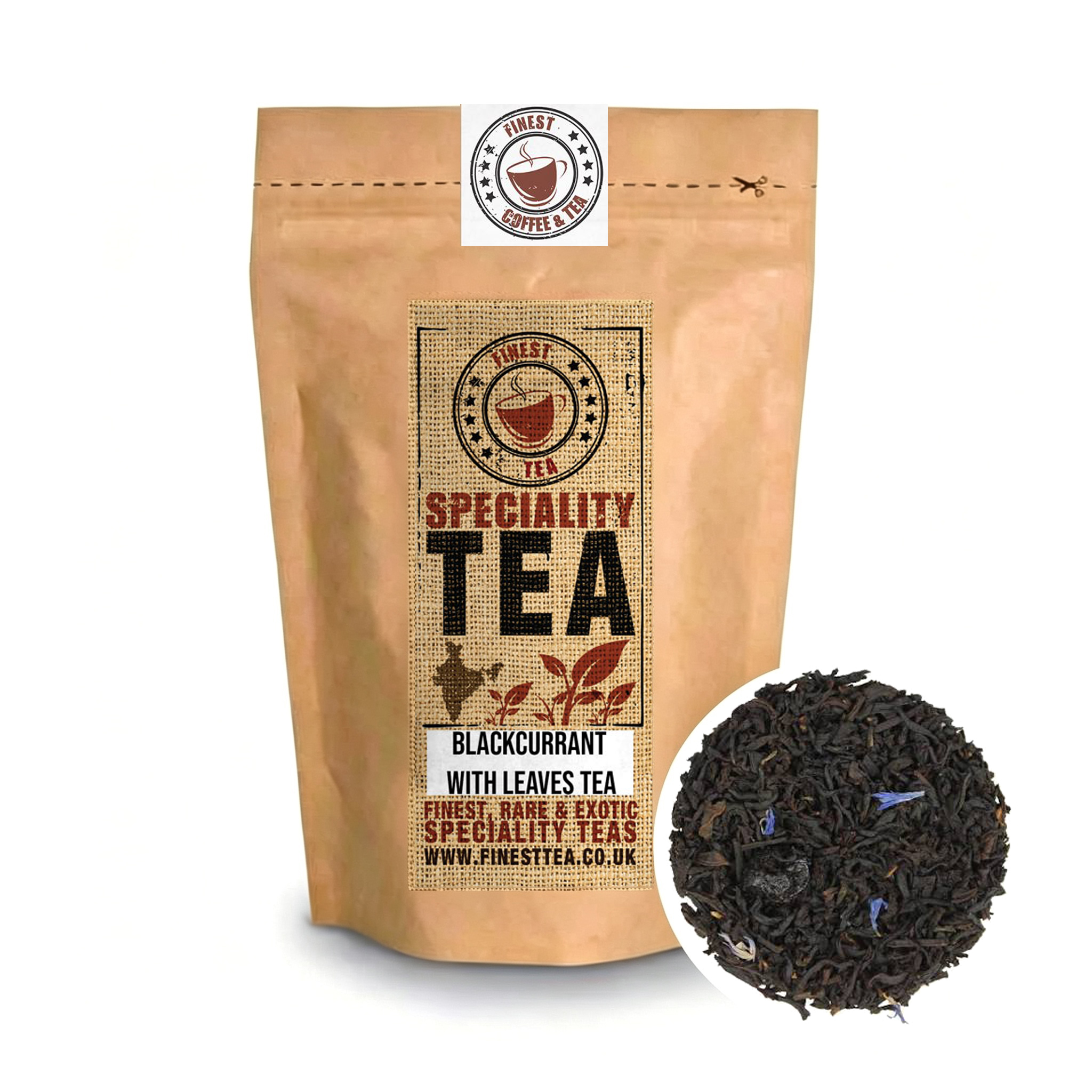 Blackcurrant with Leaves Tea