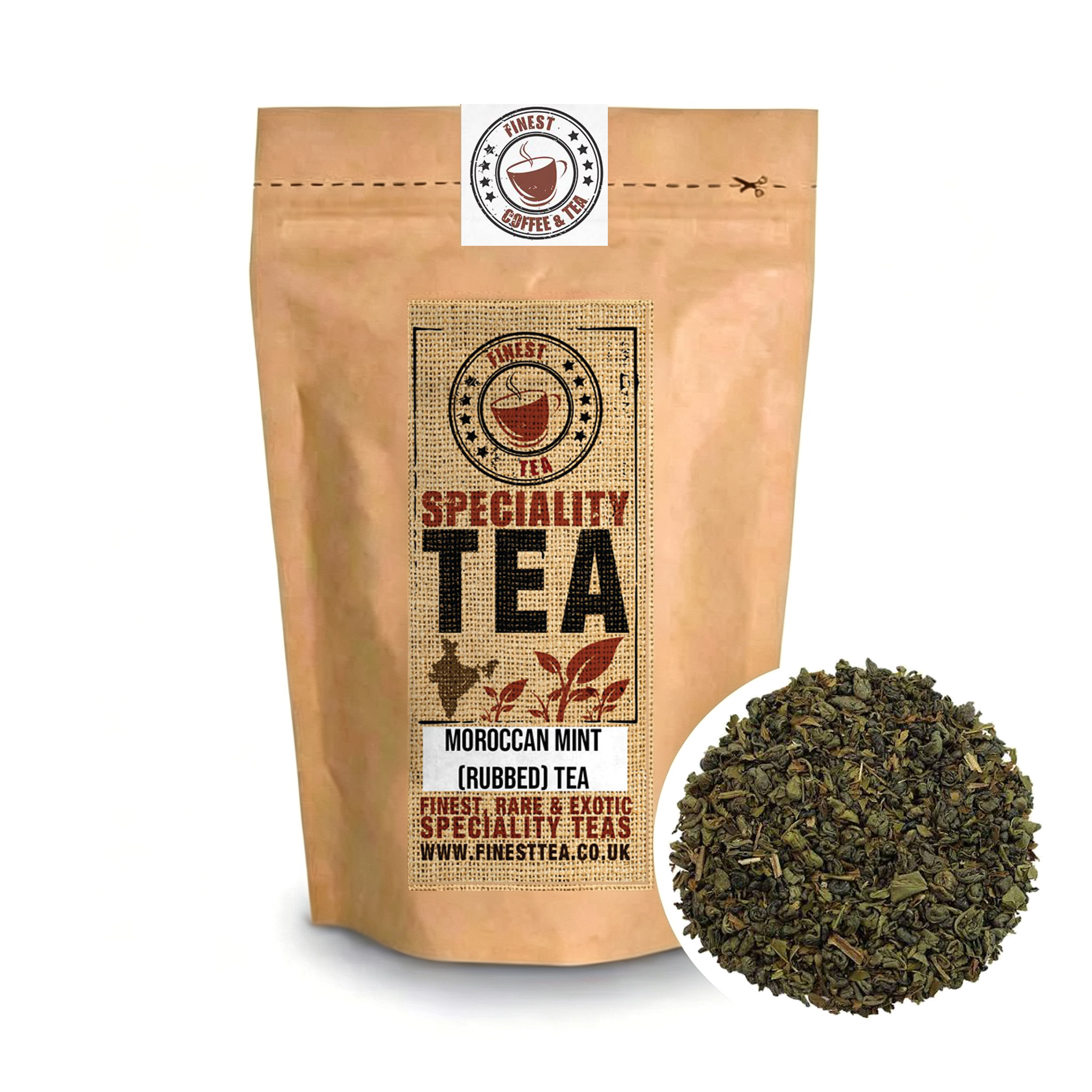 Moroccan Mint (Rubbed) Tea
